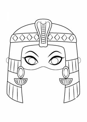 Раскраски Украшения древнего египта