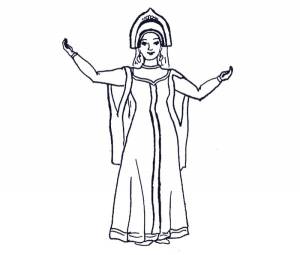 Раскраски сказок морской царь и васса премудрая