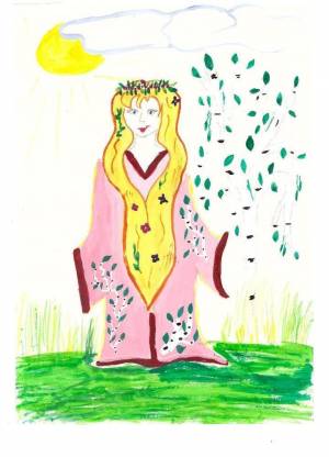 Раскраски сказок морской царь и васса премудрая