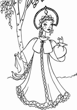 Раскраски Васса премудрая