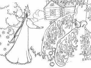 Раскраска Васса Прекрасная