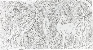 Раскраска-антистресс для радости и вдохновения