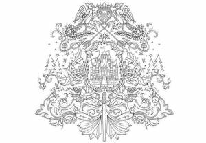 Раскраска Зачарованный Лес