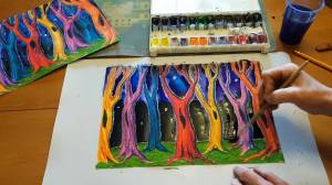 Мастер-класс «Волшебный лес»