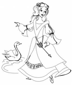 Раскраска Васса премудрая ,   рисовать онлайн