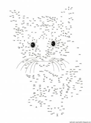 Рисунки по цифрам для детей