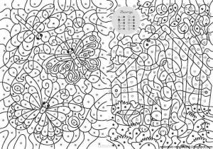 Раскраски Антистресс по номерам