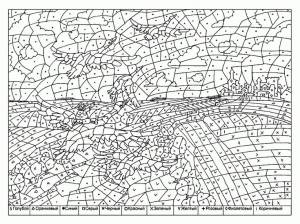 Раскраски по номерам