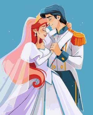 картина по номерам Красиво Красим Русалочка