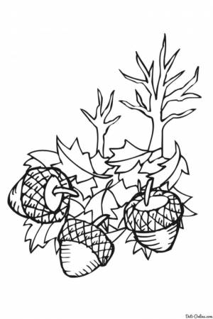 DataLife Engine > Версия для печати > Раскраска осенний букет