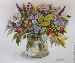 Осенний букет в интернет-магазине на Ярмарке Мастеров