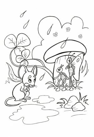 Раскраски Осень