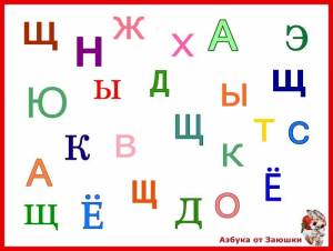 Задания с буквой Щ
