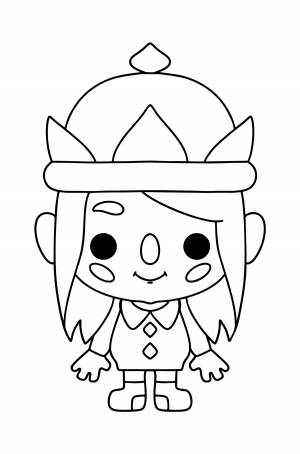 Раскраска Toca Life World Малышки ♥ Онлайн и !