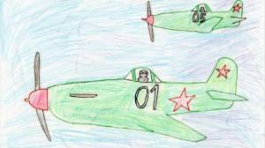 Выставка детских рисунков ко Дню защитника Отечества откроется в Подольске в понедельник