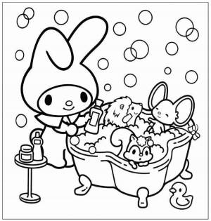 Раскраски My melody