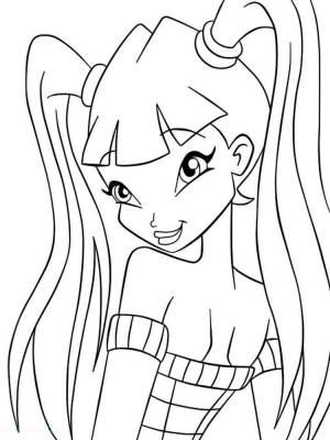 Раскраски Текна WinX