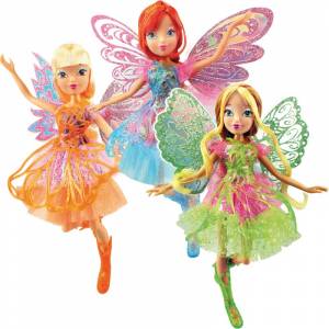 Кукла Winx Club Баттерфликс-2 Двойные крылья 27 см IW01251500 в ассортименте