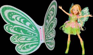 Кукла Winx Club Баттерфликс 2 Двойные крылья Flora