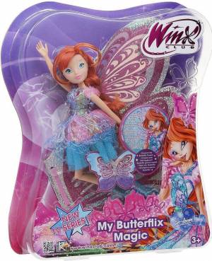 Кукла Winx Club Баттерфликс 2 Двойные крылья Bloom