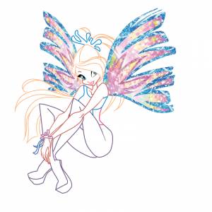 Блум Сиреникс с крыльями