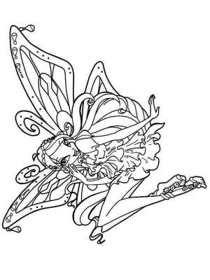 Раскраски Блум WINX