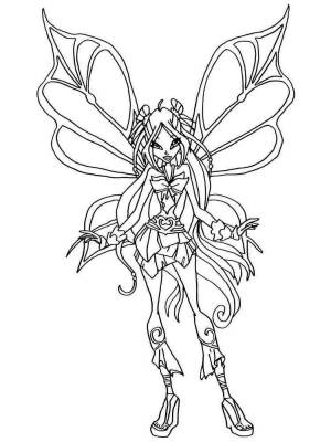 Раскраски Лейла WINX