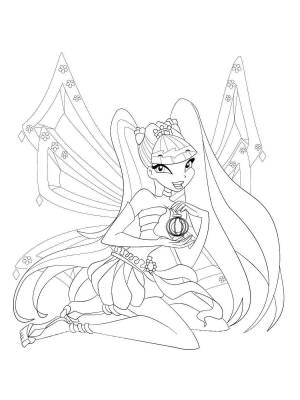 Раскраски Винкс Энчантикс