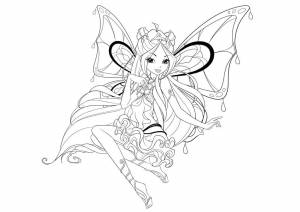 Раскраски Винкс-Энчантикс в стиле 8-го сезона