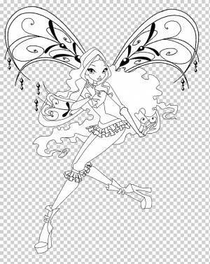 Aisha Stella Bloom Книжка-раскраска Раскраски, enchantix winx, ребенок, фотография, другие png