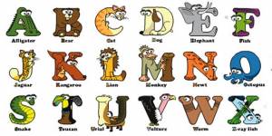 Упражнения и задания на английский алфавит