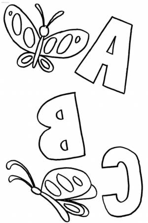 Раскраски букв, Раскраска Буква l Английский алфавит