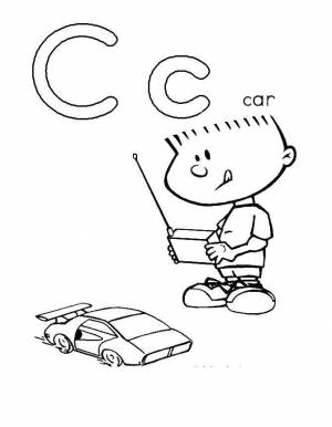 Раскраски буква, Раскраска Буква l Английский алфавит