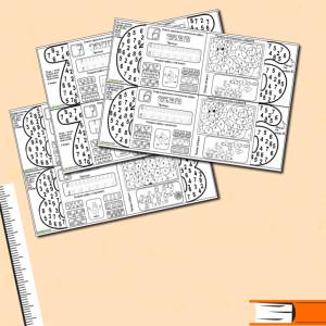 Карточки- гармошки по математике «Числа от 1 до 10