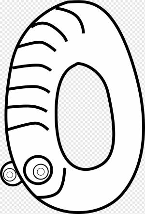 Номерная раскраска 0, арабские цифры, Разное, белый, лицо png