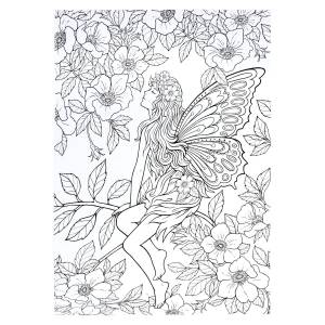 Раскраска-антистресс Bondibon Дыхание весны 6 листов