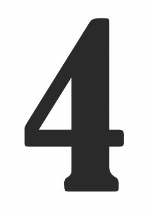 Цифра 4
