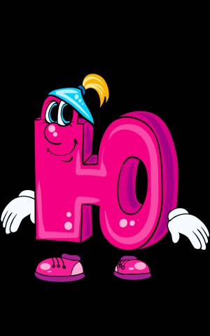 Раскраска Буква Ю