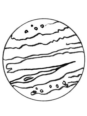 Раскраска Буква Ю