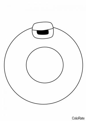 Раскраска Алфавит Лор