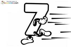 Раскраски Цифры