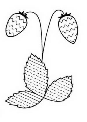 Раскраска Штриховка