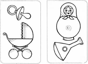 Раскраски-штриховки для детей