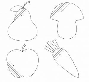 раскраски на тему штриховки