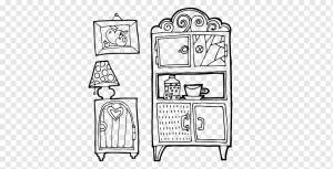 Рисунок Мебель Живопись Раскраска Гостиная, гостиная, акварель, кухня, угол png