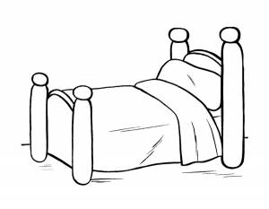 Раскраска Мебель