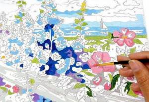 Как правильно рисовать картину по номерам