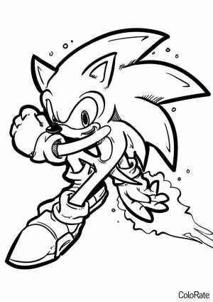 Раскраски Соник Бум   и
