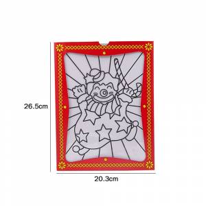 Клоун раскраска