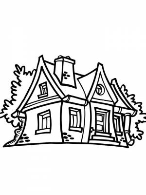 Домик-раскраска ZABIAKA правильно